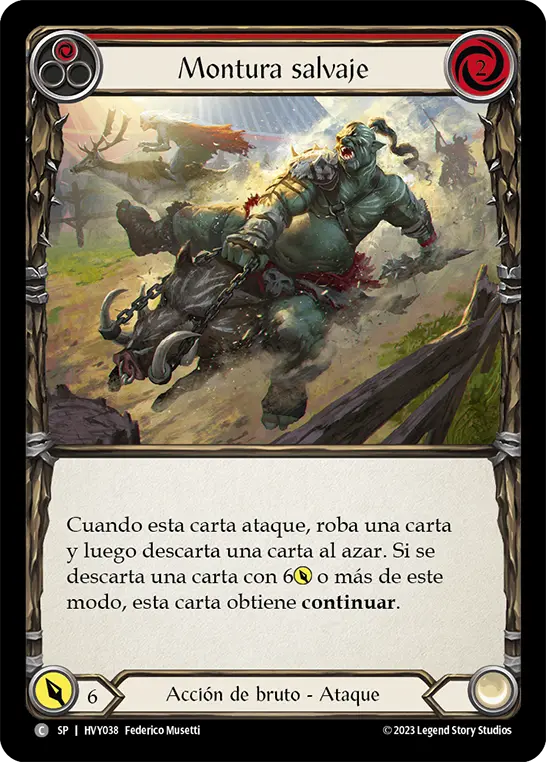 Card: Wild Ride (red)