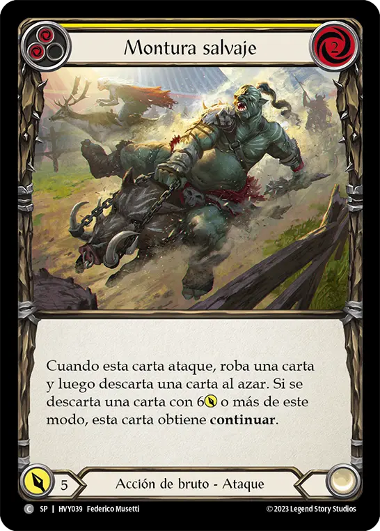 Card: Wild Ride (yel)
