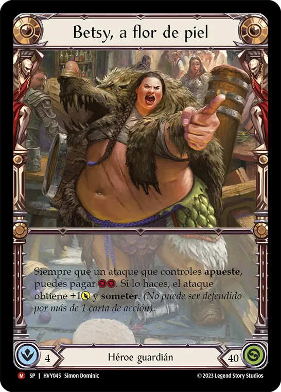 Card: Betsy, Skin in the Game