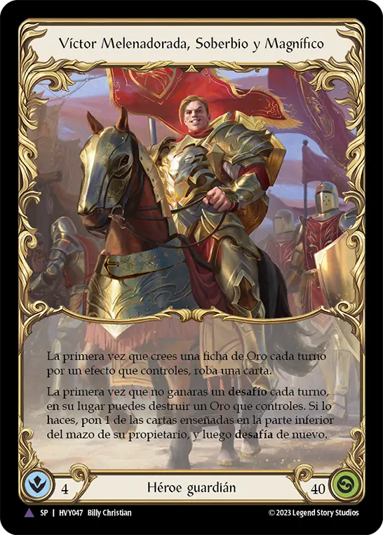 Card: Victor Goldmane, High and Mighty