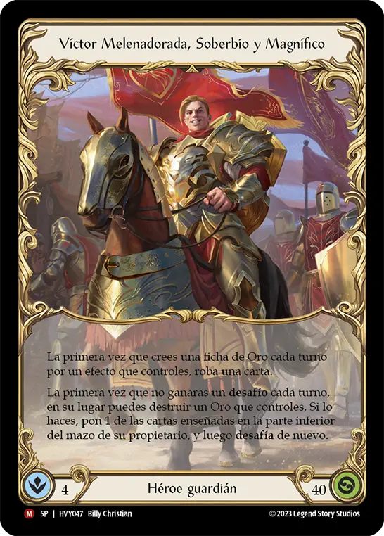 Card: Victor Goldmane, High and Mighty