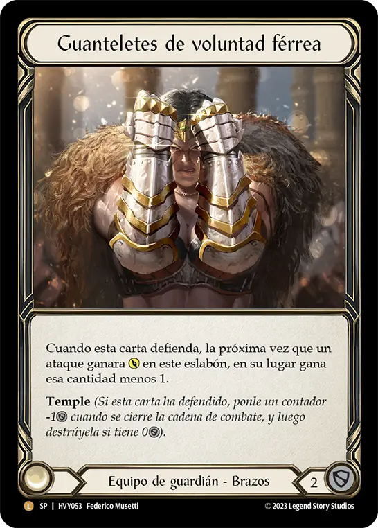 Card: Gauntlets of Iron Will