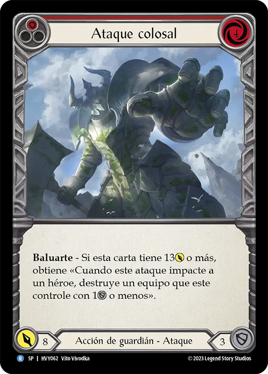 Card: Colossal Bearing (red)