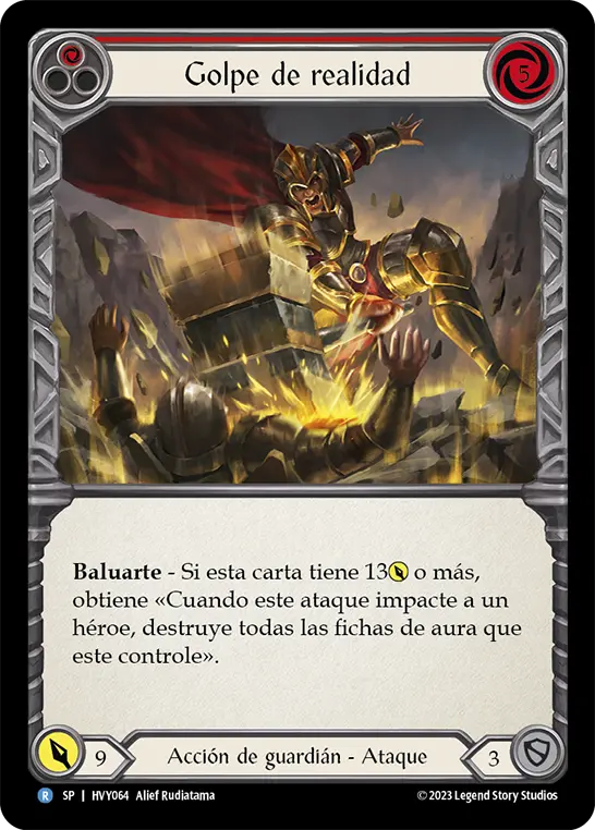Card: Smack of Reality (red)