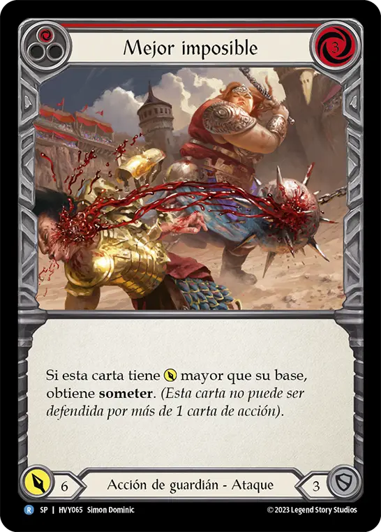 Card: Over the Top (red)