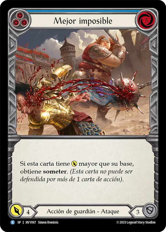 Card: Over the Top (blu)