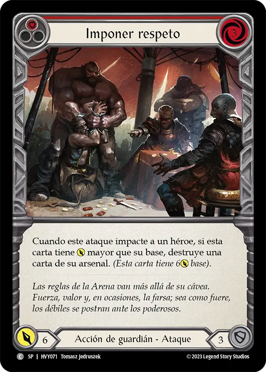 Card: Command Respect (red)
