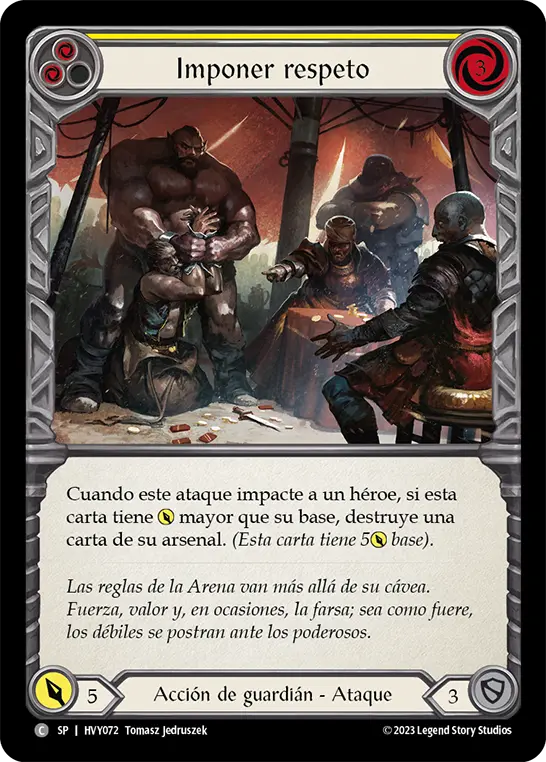 Card: Command Respect (yel)