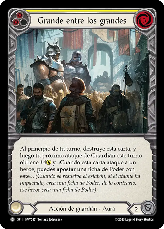 Card: Bigger Than Big (yel)
