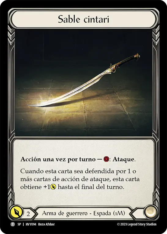 Card: Cintari Saber