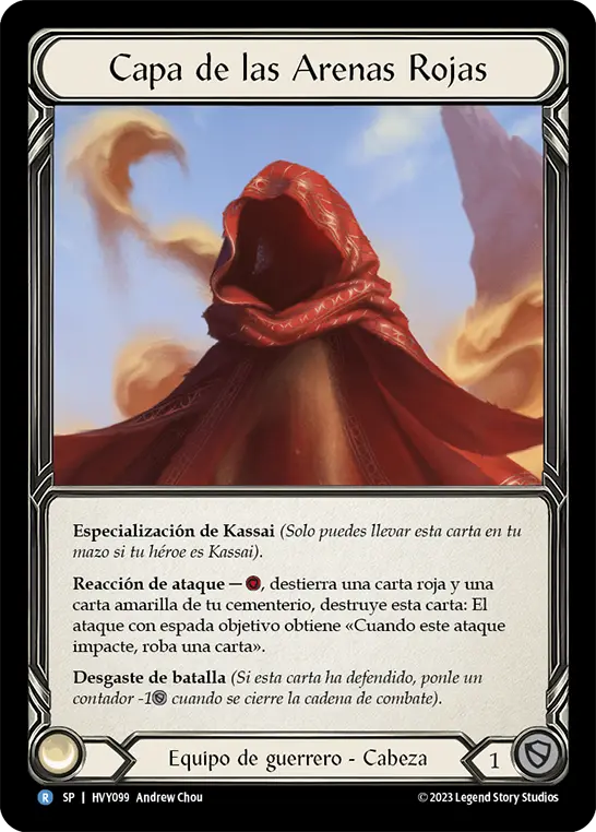 Card: Hood of Red Sand