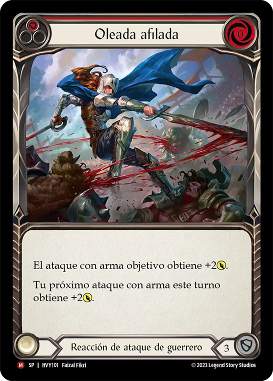 Card: Blade Flurry (red)