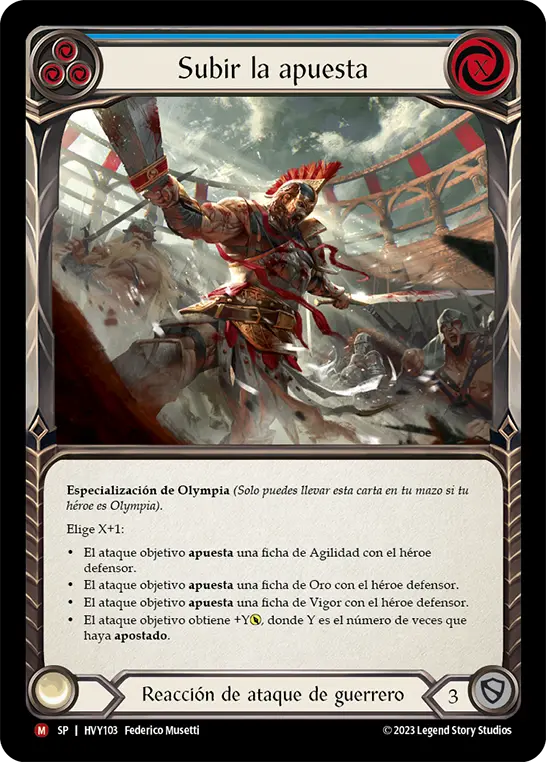 Card: Up the Ante (blu)