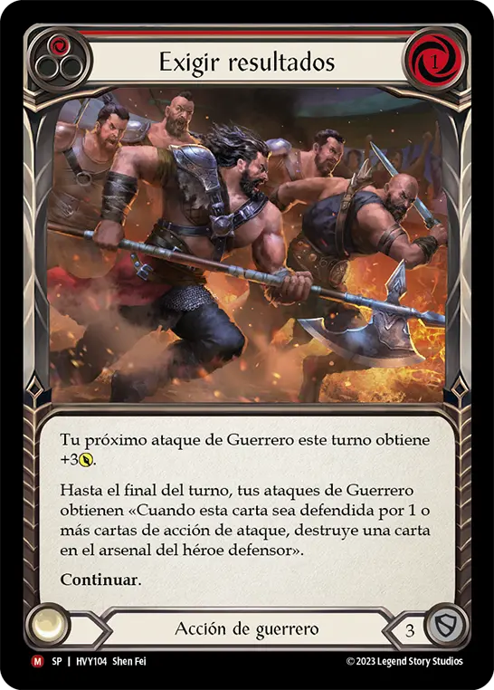 Card: Commanding Performance (red)