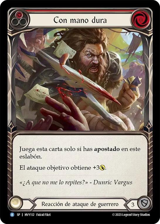 Card: Take the Upper Hand (red)