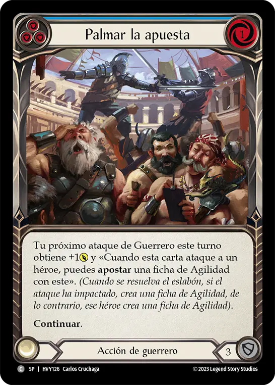 Card: Edge Ahead (blu)