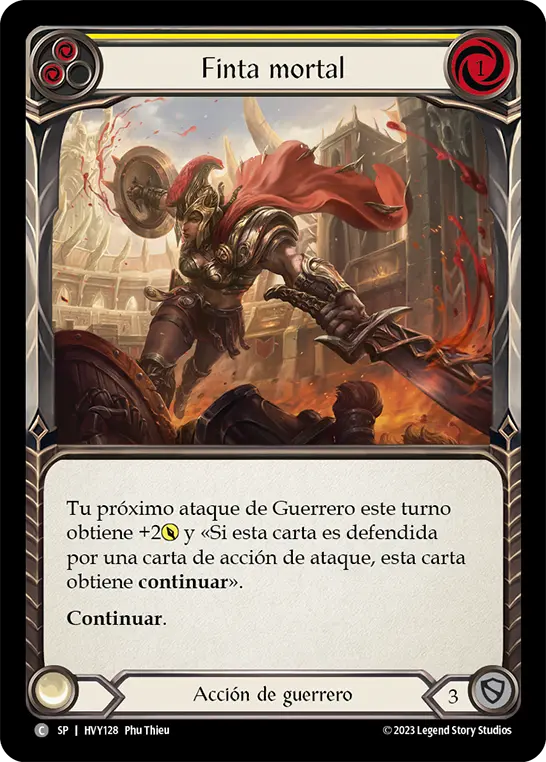 Card: Engaged Swiftblade (yel)