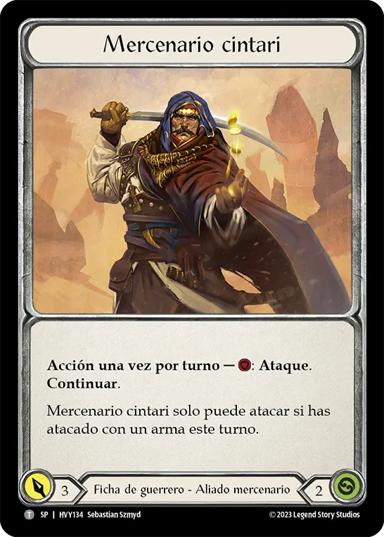 Card: Cintari Sellsword
