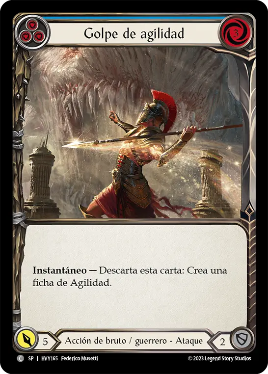 Card: Agile Windup (blu)