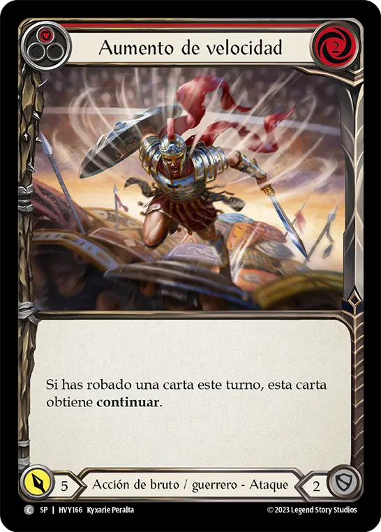Card: Rising Speed (red)
