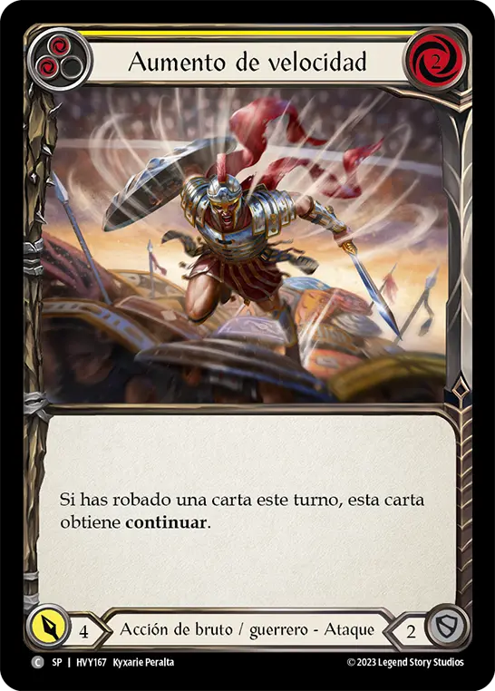 Card: Rising Speed (yel)