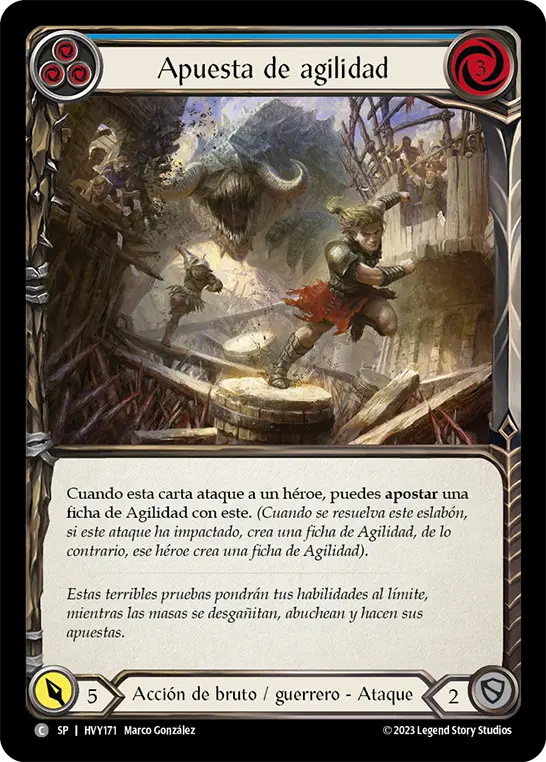 Card: Wage Agility (blu)
