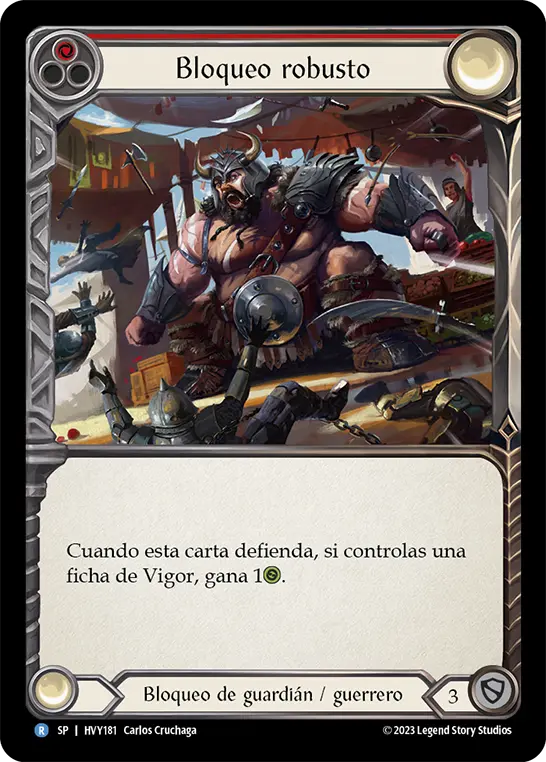 Card: Hearty Block (red)
