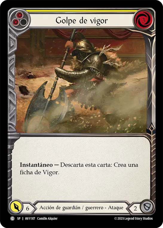 Card: Vigorous Windup (yel)