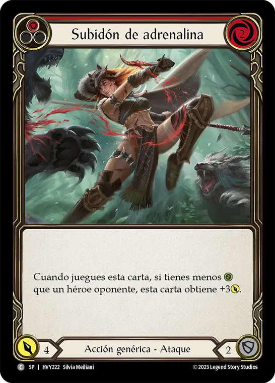 Card: Adrenaline Rush (red)