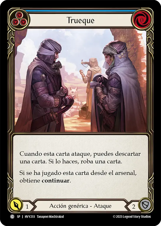 Card: Trade In (blu)