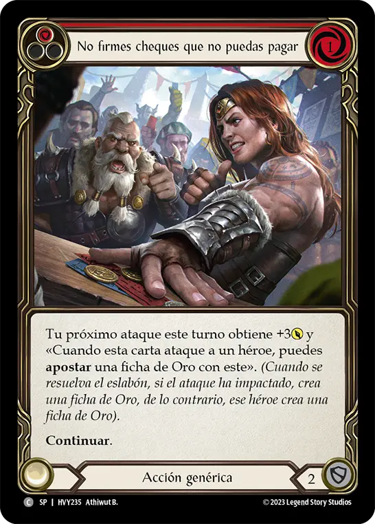Card: Money Where Ya Mouth Is (red)