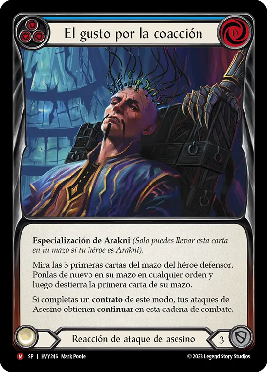 Card: Coercive Tendency (blu)