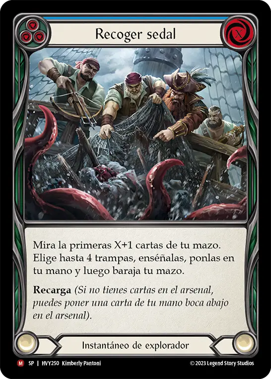 Card: Reel In (blu)