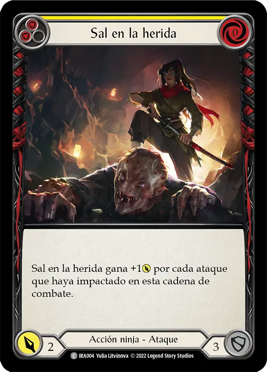 Card: Salt the Wound (yel)