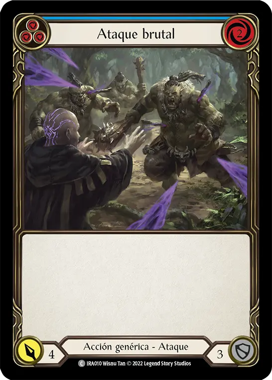 Card: Brutal Assault (blu)