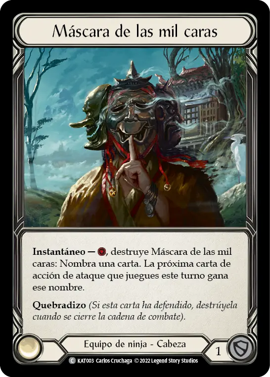 Card: Mask of Many Faces