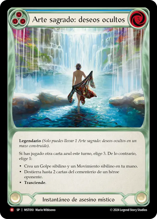 Card: Sacred Art: Undercurrent Desires (blu)
