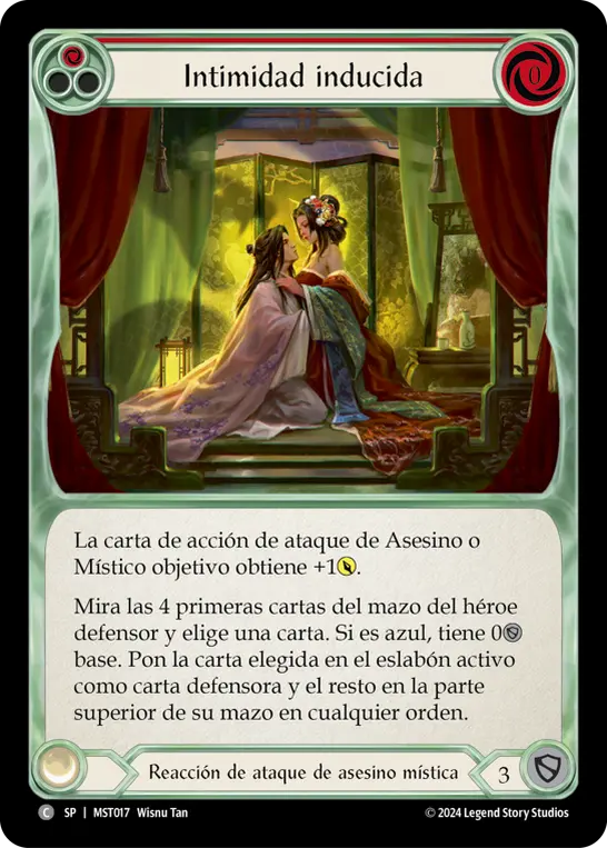Card: Intimate Inducement (red)