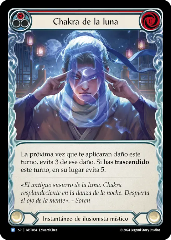 Card: Moon Chakra (red)