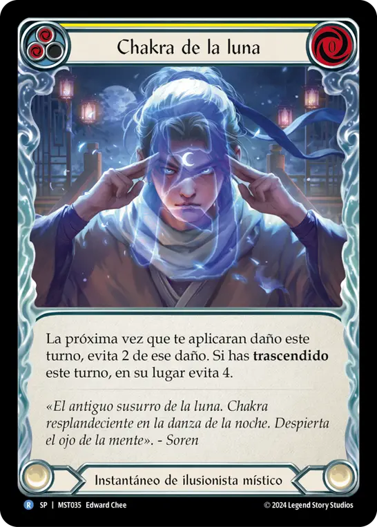 Card: Moon Chakra (yel)