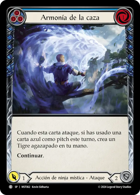 Card: Harmony of the Hunt (blu)