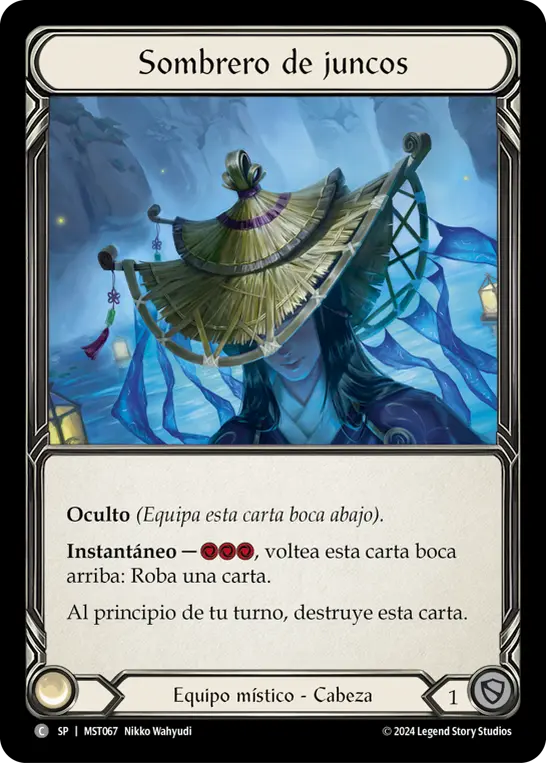 Card: Aqua Seeing Shell