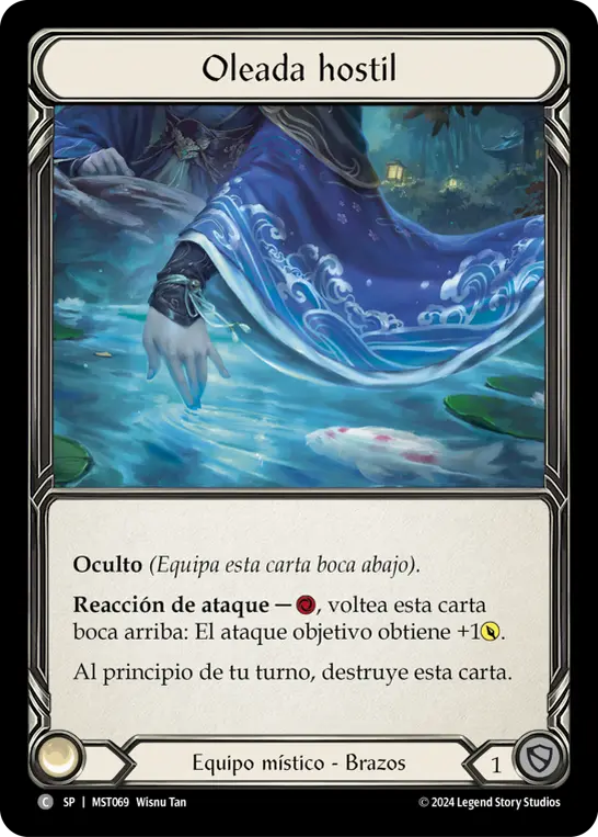 Card: Waves of Aqua Marine