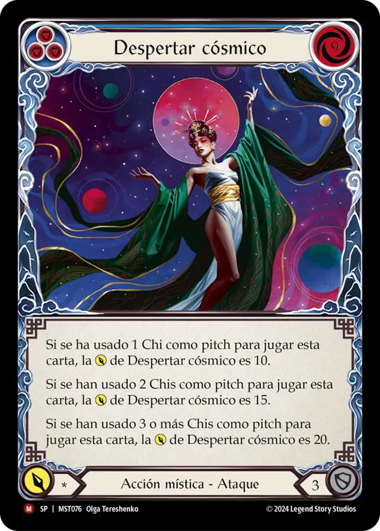Card: Cosmic Awakening (blu)