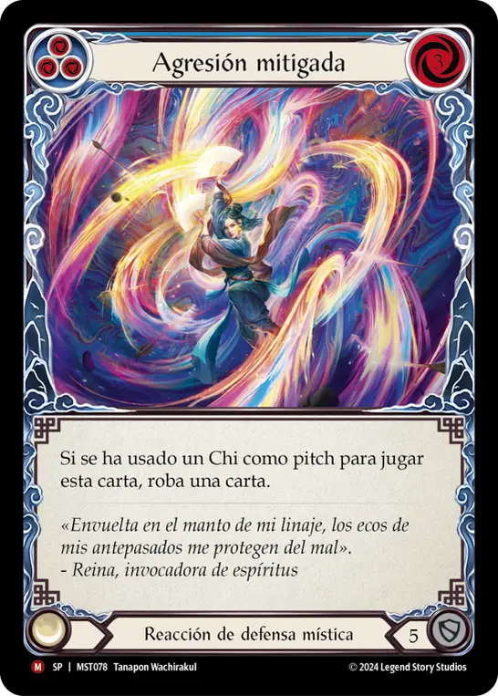Card: Unravel Aggression (blu)