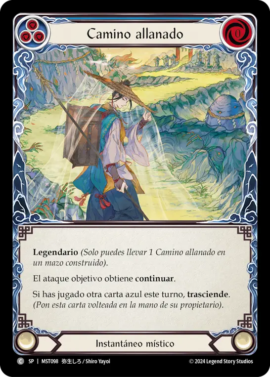 Card: Path Well Traveled (blu)