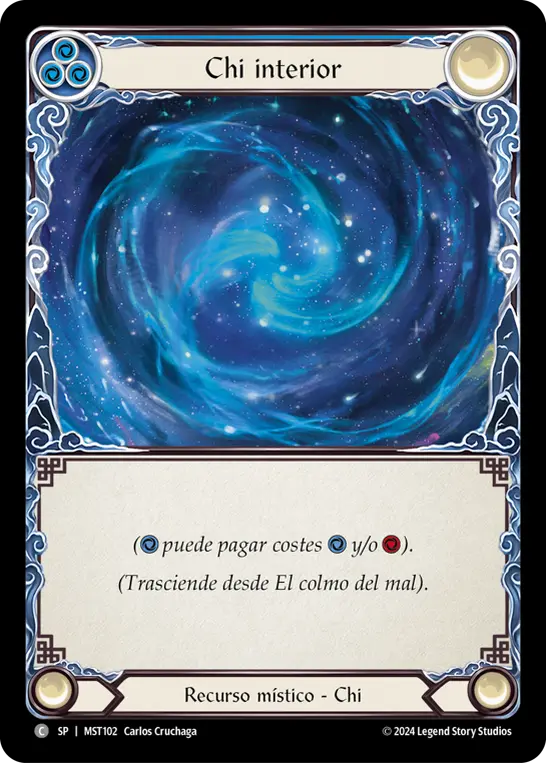 Card: The Grain that Tips the Scale (blu)