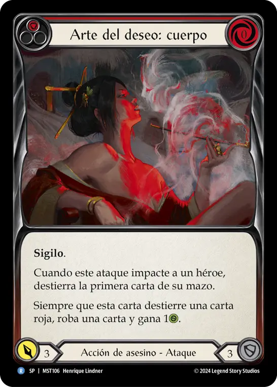 Card: Art of Desire: Body (red)