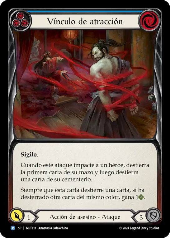 Card: Bonds of Attraction (blu)