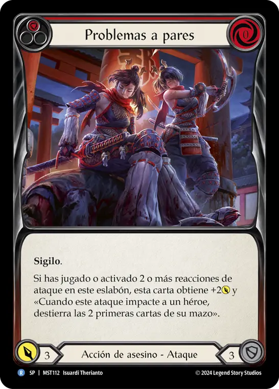 Card: Double Trouble (red)